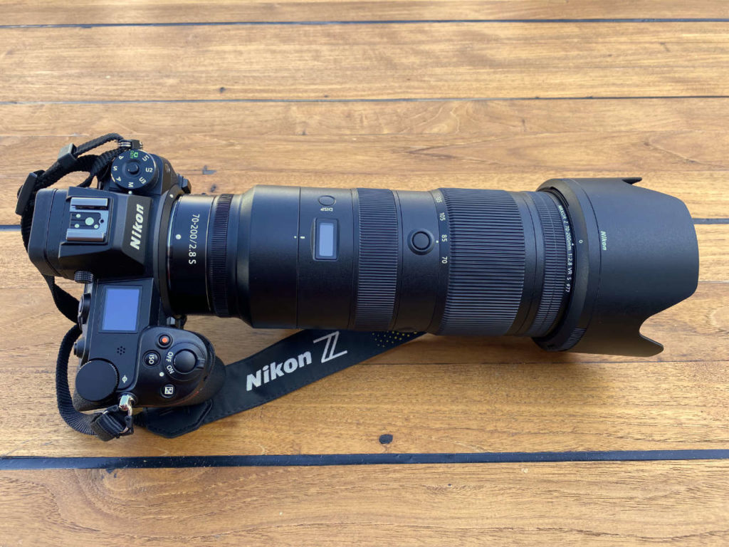 Nikon Mirorrless Camera with lens